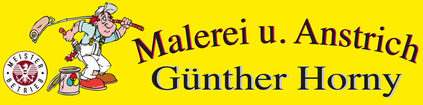 Günther Horny Malerbetrieb Logo